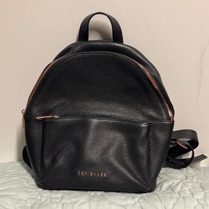 Ted baker soft grain leather backpack
